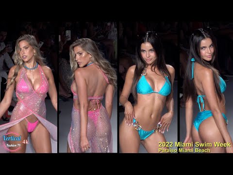 [4k] BEACH BUNNY ep_4 | 2022 Miami Swim Week | Paraiso Miami Beach