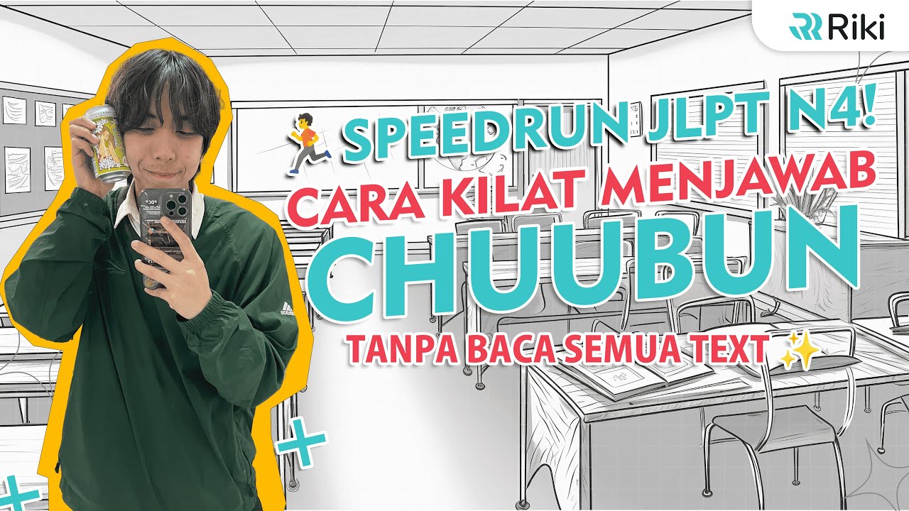 🚀10 MENIT JAGO! TRIK MENGERJAKAN DOKKAI CHUUBUN N4 YANG SERING MUNCUL DI JLPT!