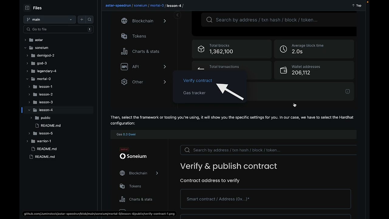 Hardhat Verification Plugin - Blockscout
