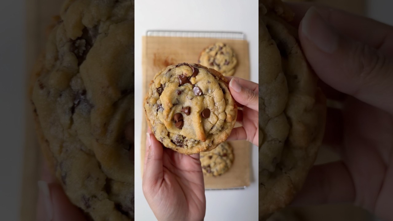 Thick Chocolate Chip Cookies