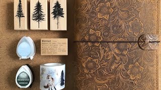 Wochendeko Kw 03 2022 Filofaxing Winterwald Planerbeere