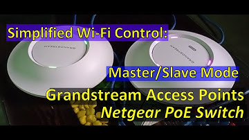 Grandstream Access Point: Ultimate WiFi Master/Slave Setup Guide | Step-by-Step Tutorial