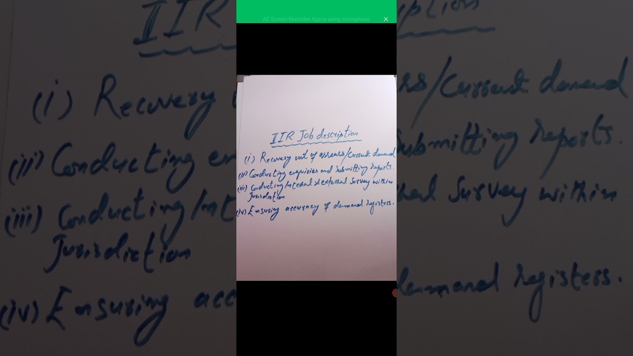 Inspector Inland Revenue Job Description Jobs 2021 