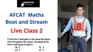 Boat and Stream for AFCAT 2 - Live class