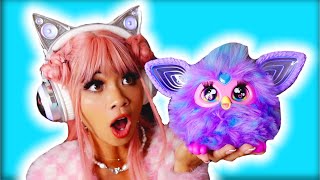 MAKING FRIENDS WITH FURBY! New Furby ClubHouse in Club Roblox! #furby #roblox #ad