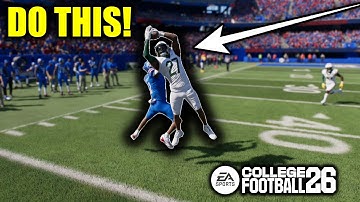 The SECRET To Play LOCKDOWN Zone Coverage Defense In CFB 26!