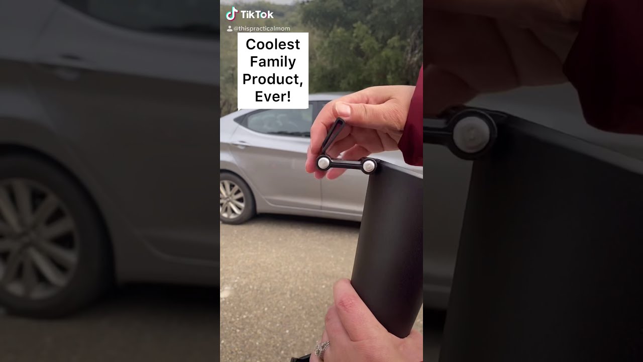 Coolest Family Product EVER! Car Umbrella | Stay Dry | Mom Tips and Tricks| YouTube Short |