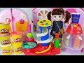 Baby doll Play Doh dessert cooking and kitchen story music play - ToyMong TV 토이몽