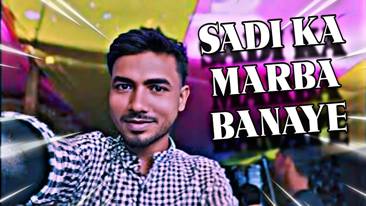 #48/365 | आज शादी का मरवा का पंडाल बनाया 🎪 | फिर गए महेशपुर भोज 🍛 | दोस्तों के साथ मस्ती 😎✨