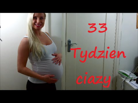 33 Tydzien Ciazy Brzuch Opadl Mdlosci Uderzenia Goraca Hemoroidy Youtube