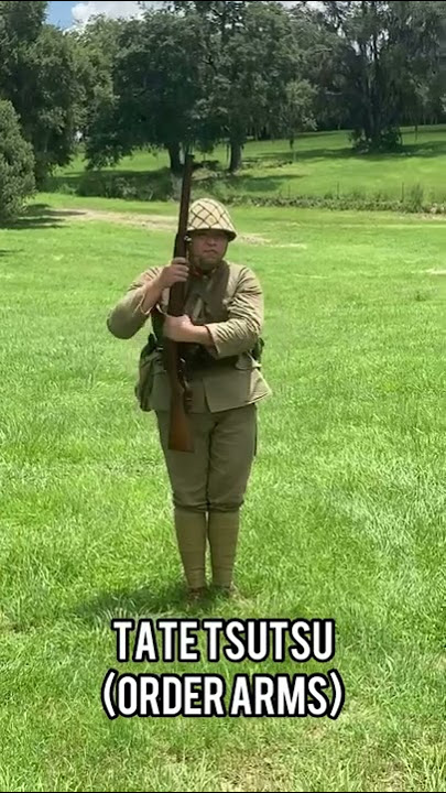 WW2 Imperial Japanese Army - Basic Rifle Drill