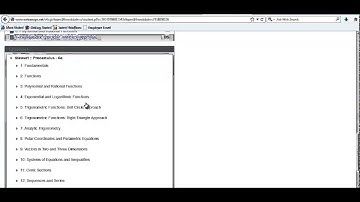 WebAssign Student View Precalc