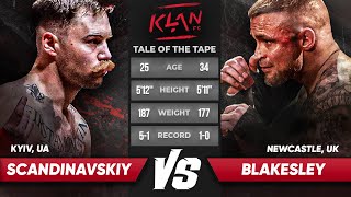 KLAN FC: SCANDINAVSKIY (5:1) vs BLAKESLEY (1:0). Brutal Knockout in a Bare Knuckle Fight. FULL FIGHT