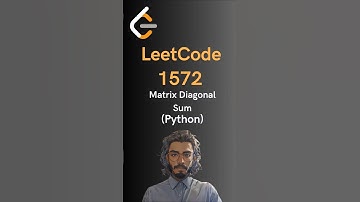 LeetCode#1572 Matrix Diagonal Sum - Python