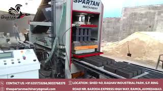 Profitable Smart Business in 2025 | Fly Ash Brick & Concrete Block Machines | The Spartan Machinery💪
