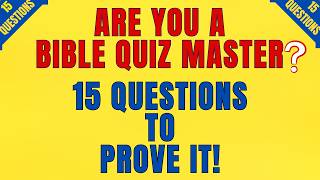 ANSWER THEM ALL AND PROVE YOU ARE A BIBLE QUIZ MASTER! screenshot 4