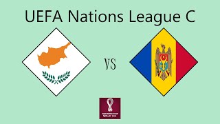 Cyprus vs Moldova - UEFA Nations League (Group C1)