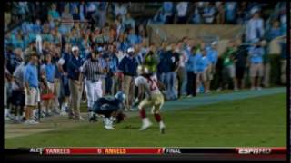 Florida State vs North Carolina - Patrick Robinson Pick 6 BLOWN CALL