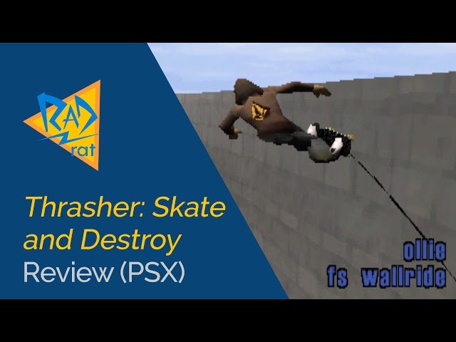 Thrasher: Skate and Destroy #4 - San Francisco! (PS1 Gameplay