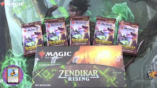 Strixhaven Vs Zendikar Rising Set Boosters - SPICY PULLS!
