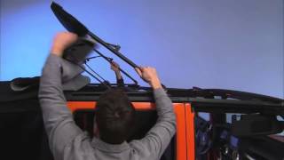 2016 Jeep Wrangler | Partial Lowering Of The Soft Top - Four Door Models screenshot 5