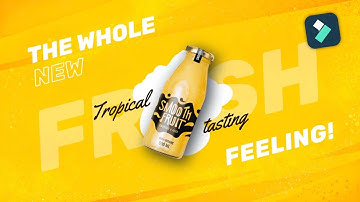 Creative Motion Graphic Promo Animation in Filmora