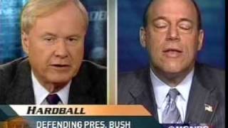 Chris Matthews vs Ari Fleischer Slugfest Part 1