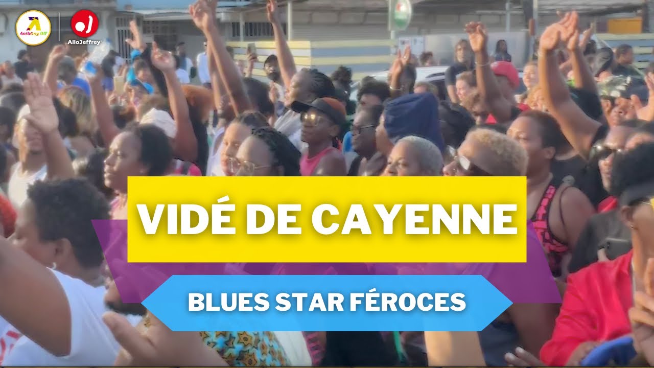 CARNAVAL DE GUYANE 2024 - VIDÉ DE CAYENNE - BLUES STARS FÉROCES 28/01/2024