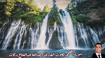 سورة الضحى (صدى) بصوت القارئ/ عبدالله عبدالفتاح بركات - Surat Adhuha