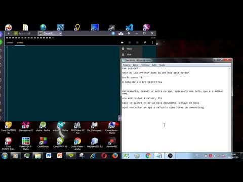 Aula02 - DroidEdit: Como utilizá-lo