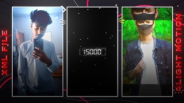 15K SUBSCRIBERS ✅ XML FILE ✌🏻 TRENDING EDIT 📌 ALIGHT MOTION 💀