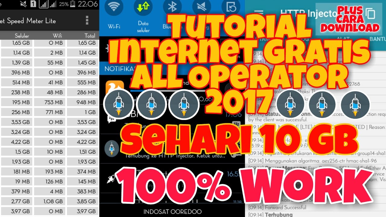 Cara Internet Gratis Tanpa Kuota & Pulsa Terbaru 2017 ...