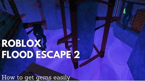 Flood escape 2 | How to get gems easily | Roblox