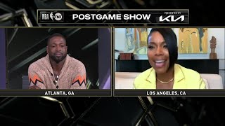 Gabrielle Union Joins Dwyane Wade And TNT Tuesday Crew | NBA on TNT