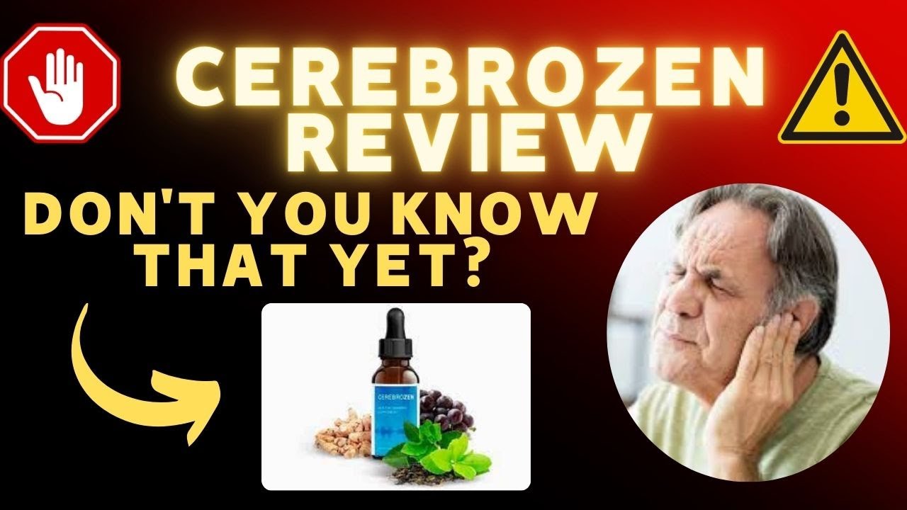 Cerebrozen — ❗️Attention❗️– Cerebrozen Review 📢 — Cerebrozen Works?