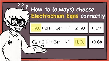 How to (always) choose the correct Electrochemistry Equation (A Levels)