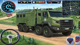 Army Truck Driving Cargo Games - US Offroad Army Truck Driving 3D 2025 - Andriod Gameplay screenshot 4