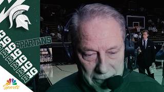 Tom Izzo: Michigan State's win over Purdue one of the best of my career | Big Ten on NBC Sports