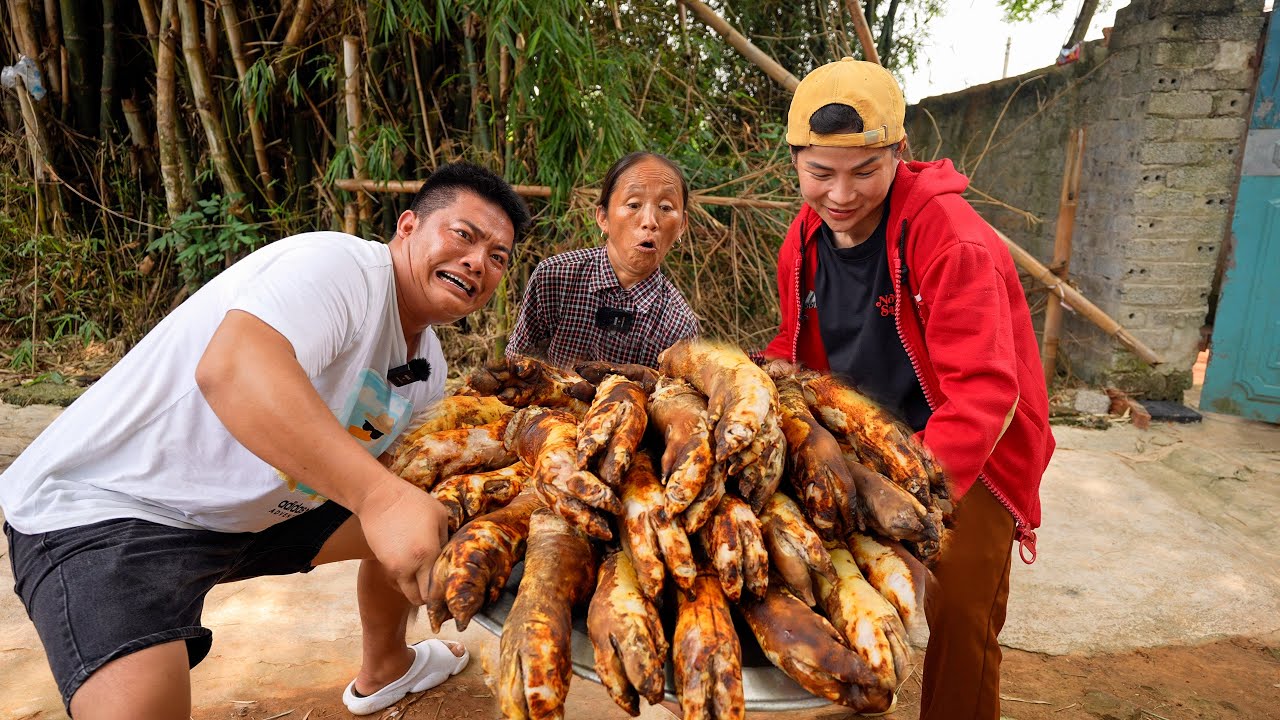 SAPA TV | THÁNH ĂN NGA SUMO THỬ THÁCH ĂN 35 CÁI MÓNG GIÒ LỢN CÙNG BÀ TÂN VLOG