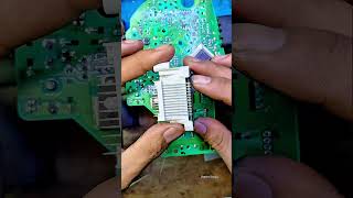Installing the Lower LCD Polarizer #LCDRepair #Polarizer #ElectronicsRepair #SpeedometerRepair