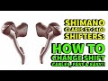 HOW TO INSTALL SHIMANO CLARIS 8 SPEED SHIFT CABLES,  ST-2400 SHIFTERS