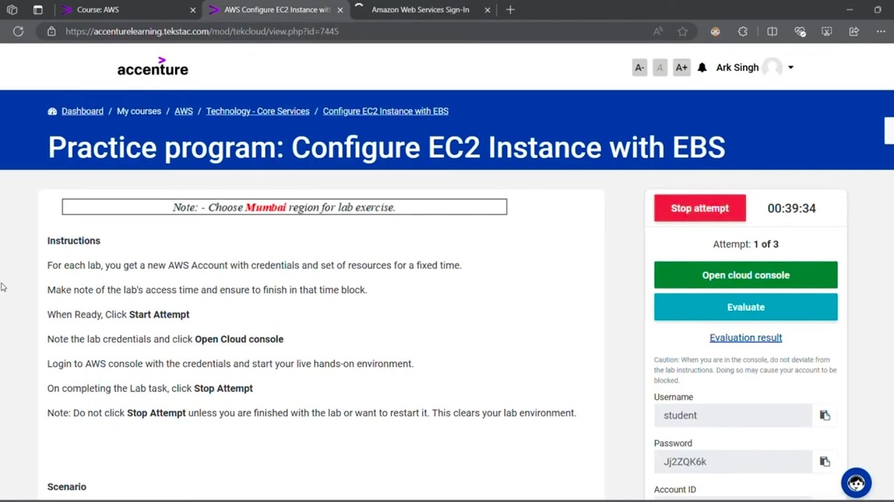 4. Practice program: Configure EC2 Instance with EBS | Accenture ...