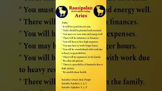 Aries - Today's (29th March 2024-Friday) Horoscope #horoscoscope