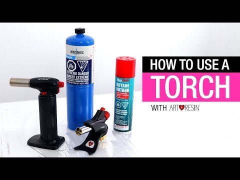 How To Use A Torch With Resin