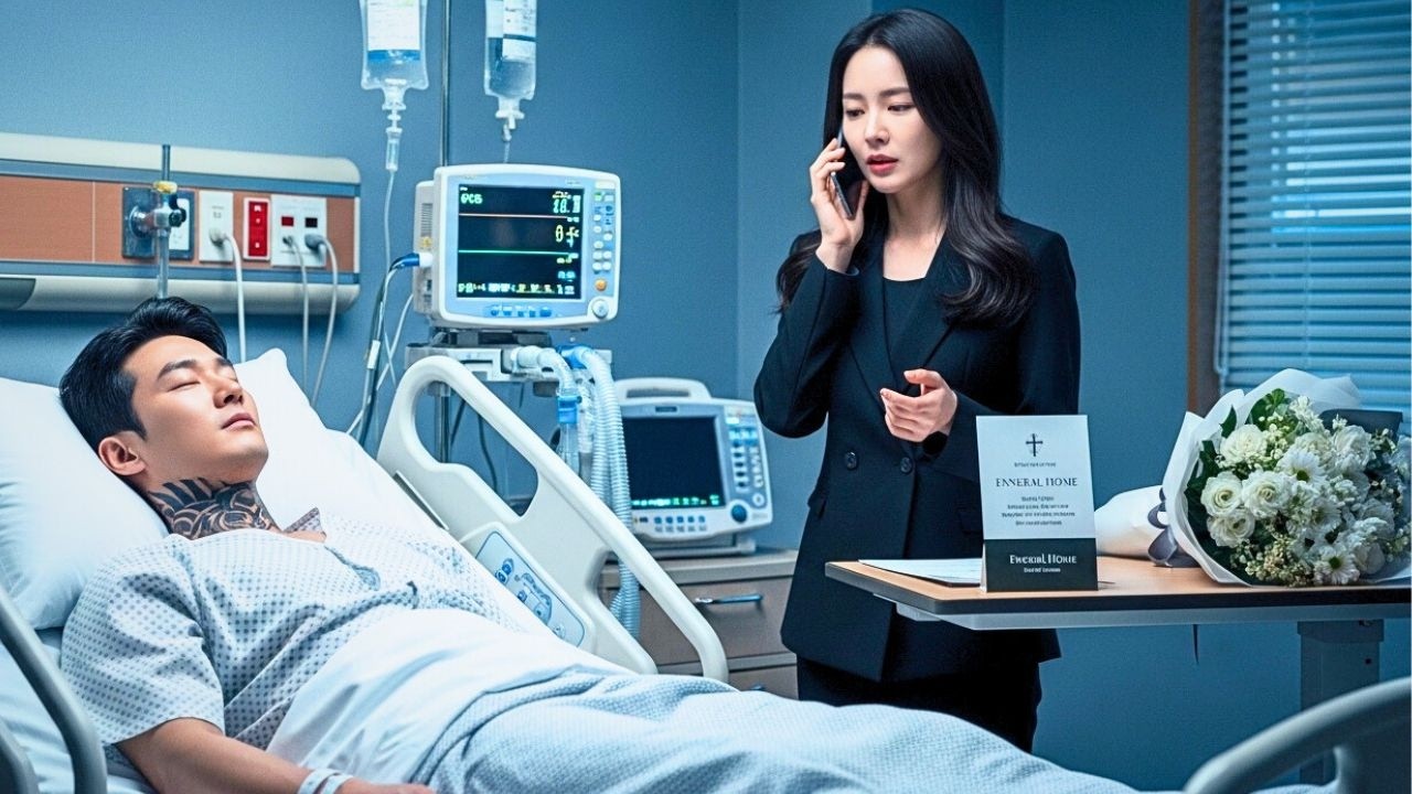 Korean Mafia Boss Pretended to Remain in Coma Until He Overheard His Wife Planning His Funeral.