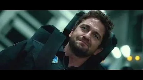 Geostorm |Gerard Butler| Jake Lawson arrival in space