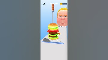 XXXL Burgers🍔🍔 Run Gameplay Level 517#satisfying #games #fun