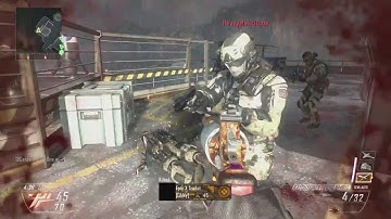 BO2 Shield + Executioner 7 Man Rampage