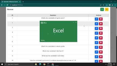 Revolutionizing Recruitment: AI-Powered CV Analysis and Question Generation Tool Demo