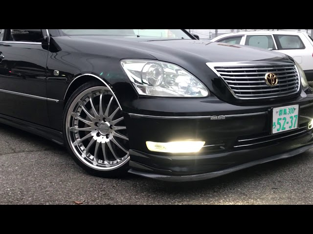 30後期セルシオ カールソン evo ブリリアントエディションへ - YouTube